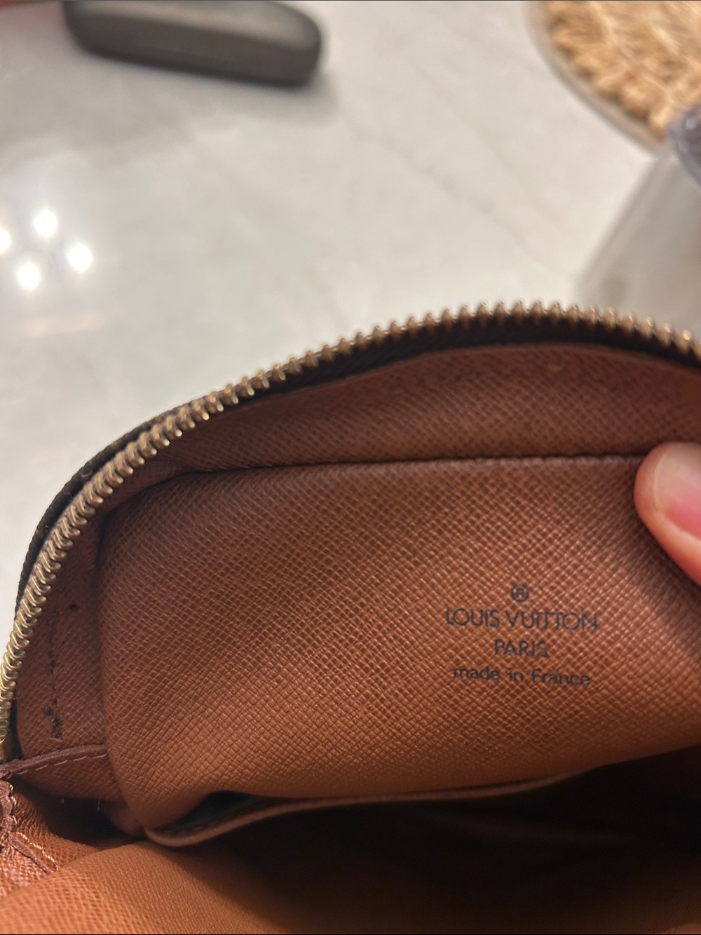 Louis Vuitton Monogram Brown Fringe Crossbody Bag with Braided Strap - Picture 5 of 6